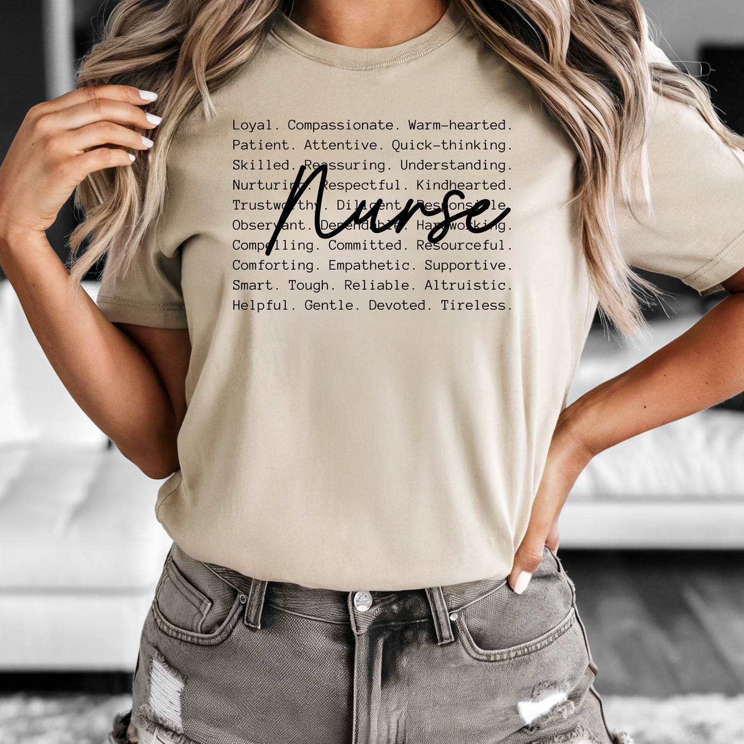 Nurse Words T Shirt