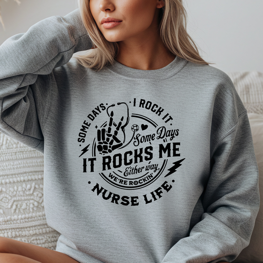 Nurse Life Pullover Sweatshirt